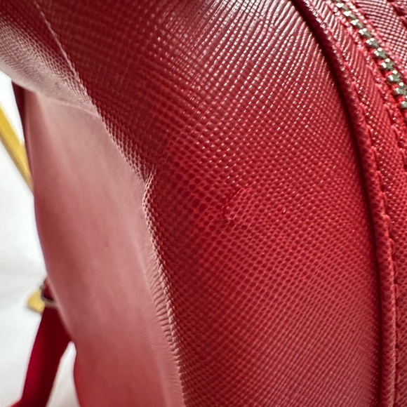 Loungefly Minnie Mouse Red Sequined Bow Backpack - Picture 6 of 10